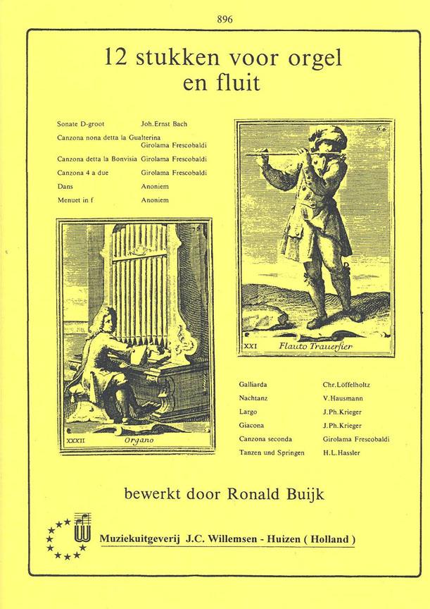 12 stukken voor orgel en fluit